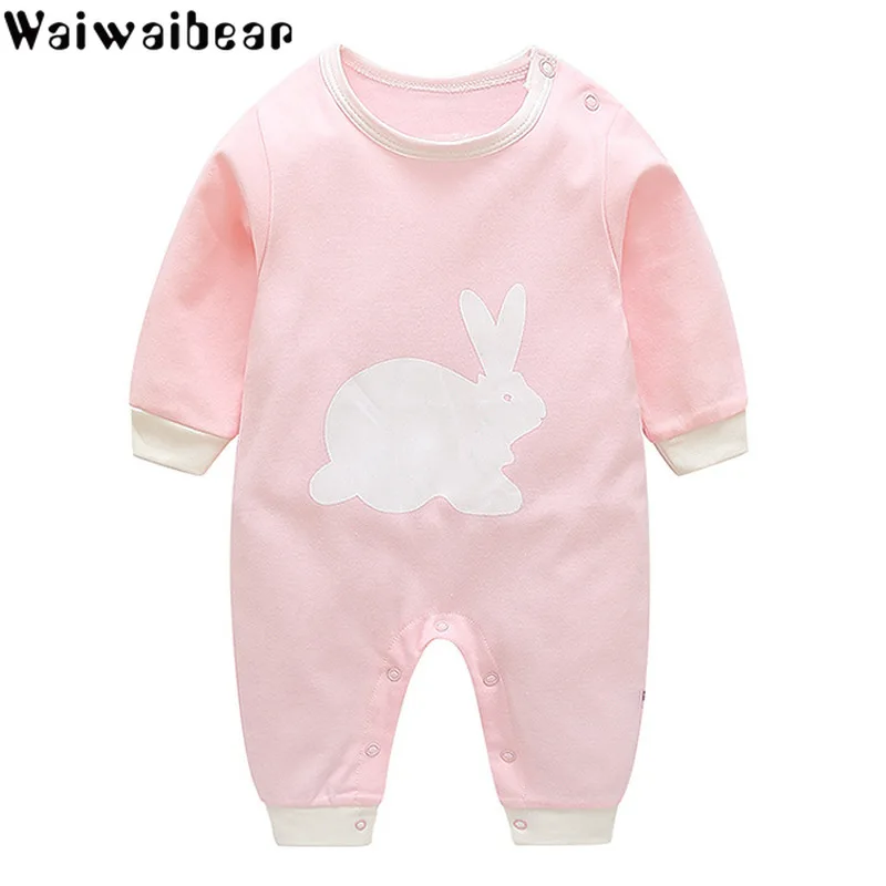 Детский комбинезон с длинным рукавом и принтом|Ромперы| |