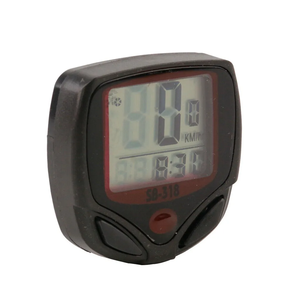 Велосипедный компьютер со светодиодным цифровым дисплеем | Спорт и развлечения