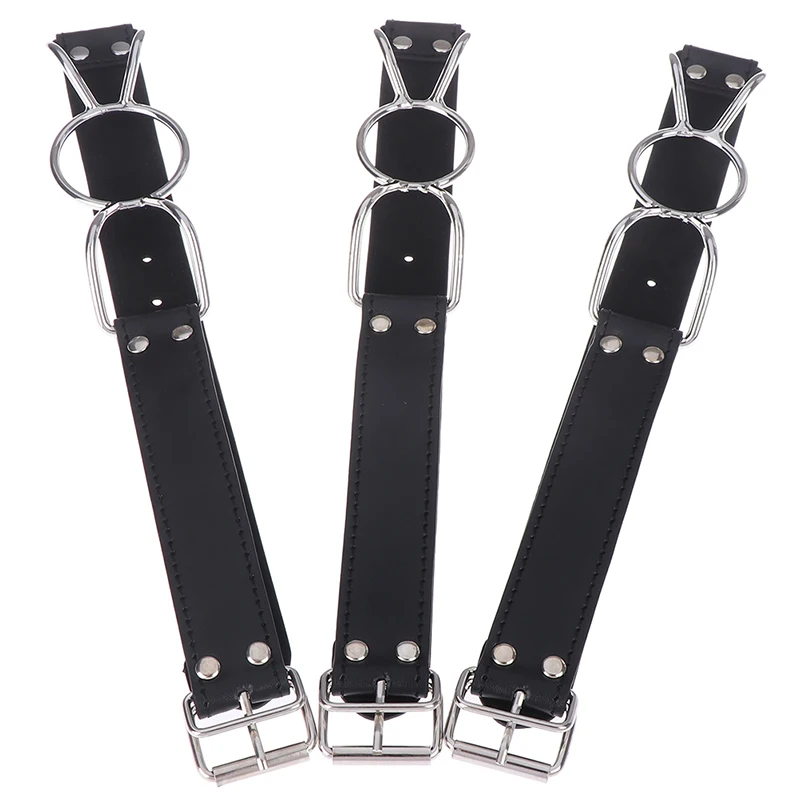 Кожа Сексуальные игрушки кольцо кляп флирт открытый рот с o образными кольцами во