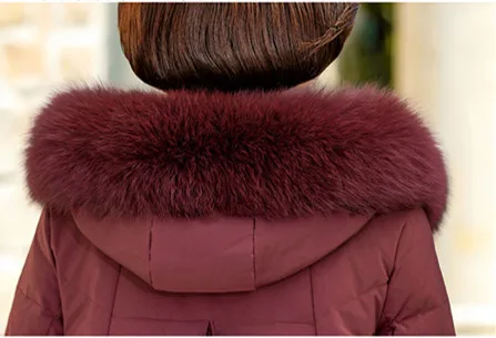 Пуховик среднего возраста новинка 2019 года парка Женское пальто большой размер