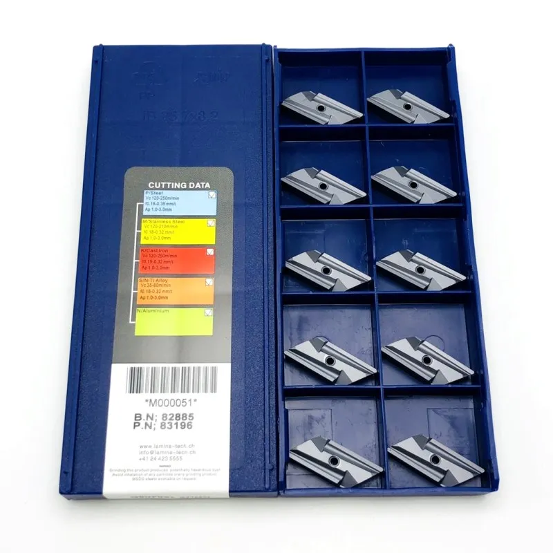 KNUX160405R LT10 high quality original carbide insert lathe tool cutting replaces LAMINA KNUX 160405 R Turning inserts | Инструменты