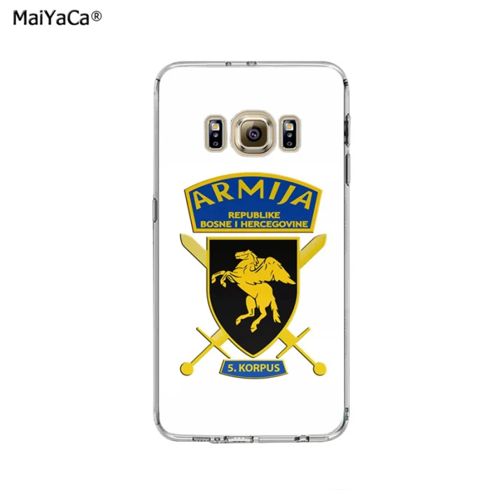 flag of bosnia and herzegovina soft clear transparent phone case for samsung s6 edge plus s7 s8 s9 s10 lite e note8 | Мобильные