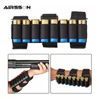 Тактический 8 патронов 1220GA картридж для пистолета, картридж для винтовки, страйкбола, военного амуниции, держатель, Охотничья Магнитная сумка, сумка на руку