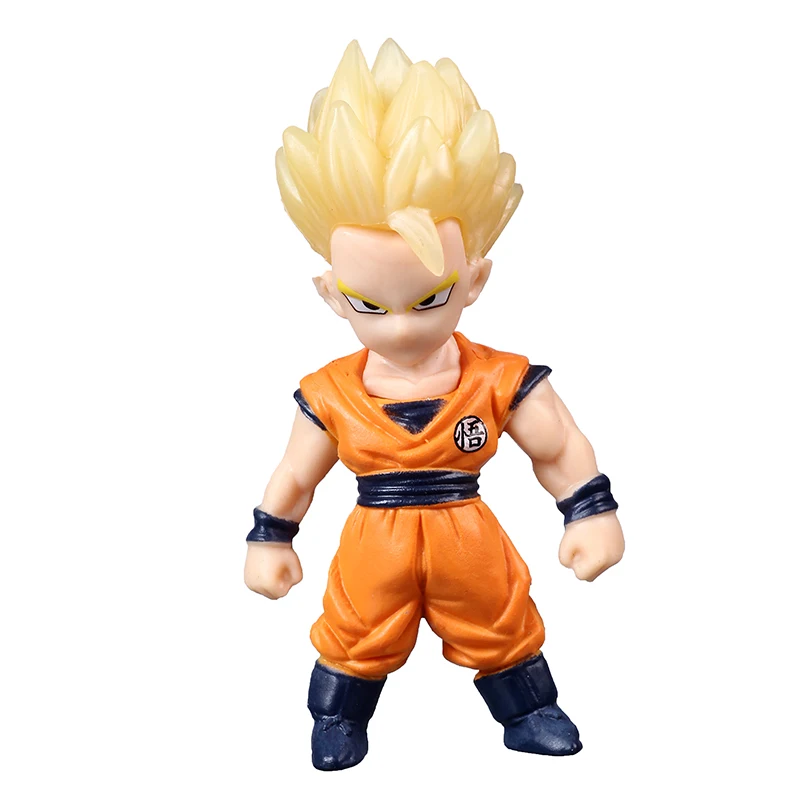 8cm Mini Szie DRX23 Dragon Ball Z Супер крилин куририн ПВХ фигурка Коллекционная модель игрушки DBZ фигурки - Цвет: 8cm Mini Szie DRX23