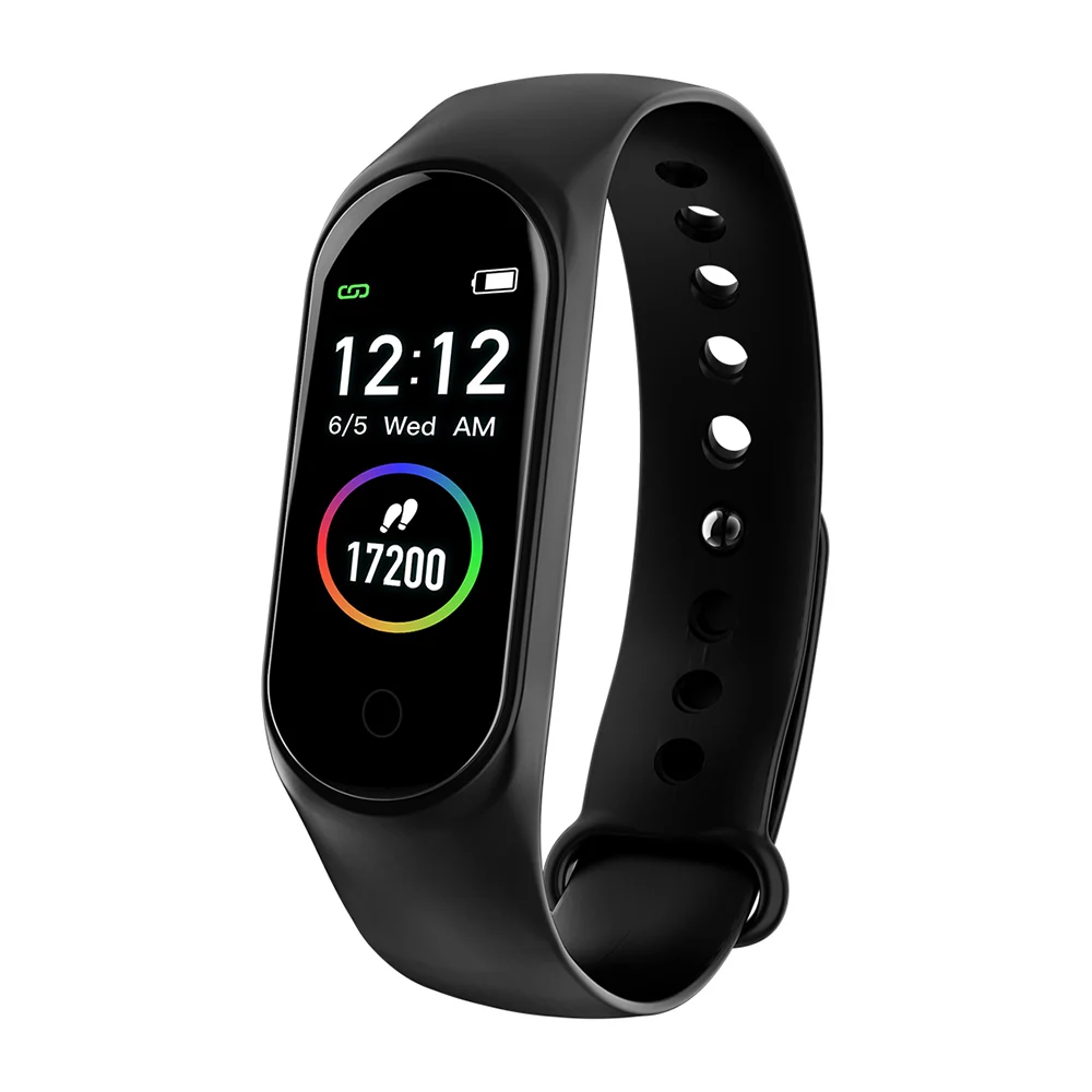 Fitness Tracker COLMI M4S умный Браслет цветной экран IP67 фитнес-трекер кровяное давление монитор сердечного ритма Смарт-браслет для Android IOS Телефон - Цвет: Fitness Tracker