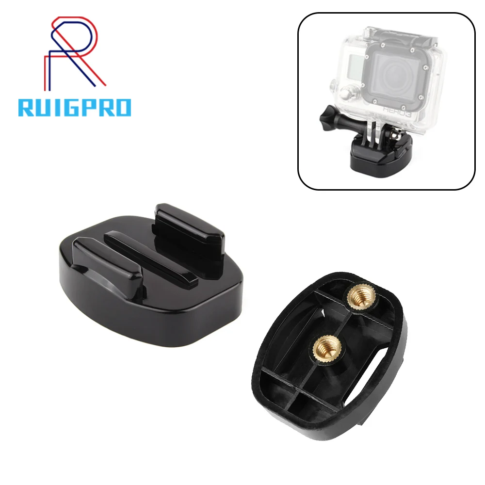 БЫСТРОРАЗЪЕМНАЯ пластина для крепления штатива Gopro Hero 7 6 5 4 SJCAM SJ4000 EKEN основание