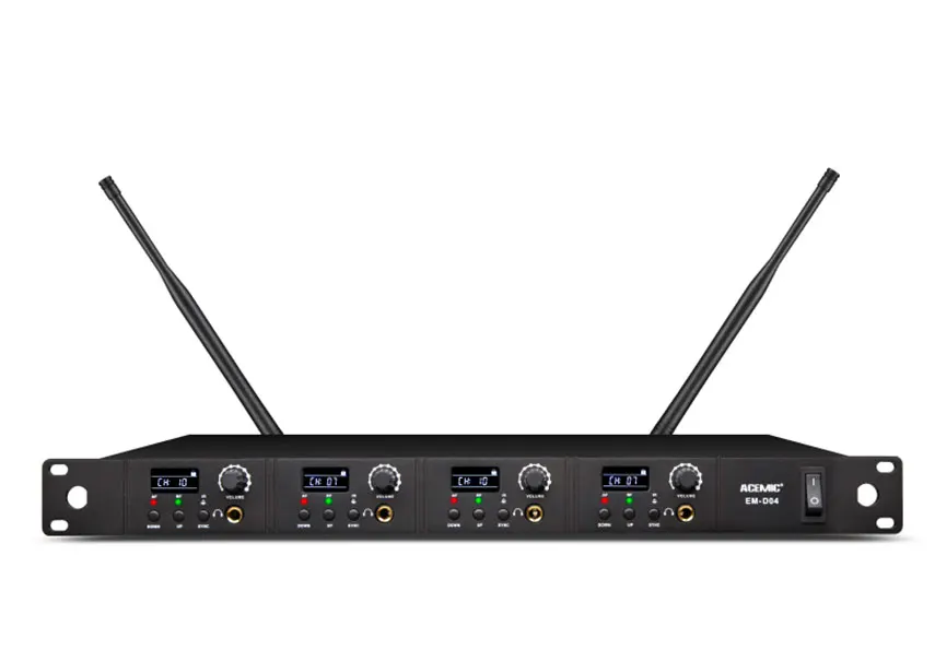 Эритроэлектронная четырехканальная Беспроводная система для профессиональной