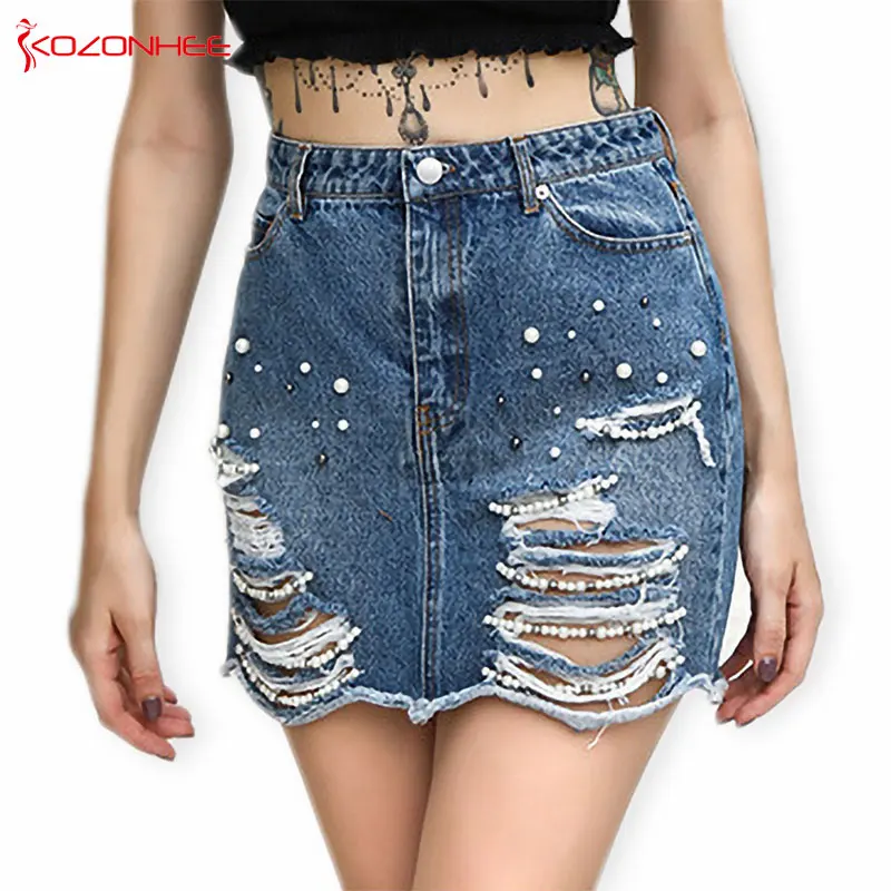 Embroidered Flares Women Skirt For Female  #079