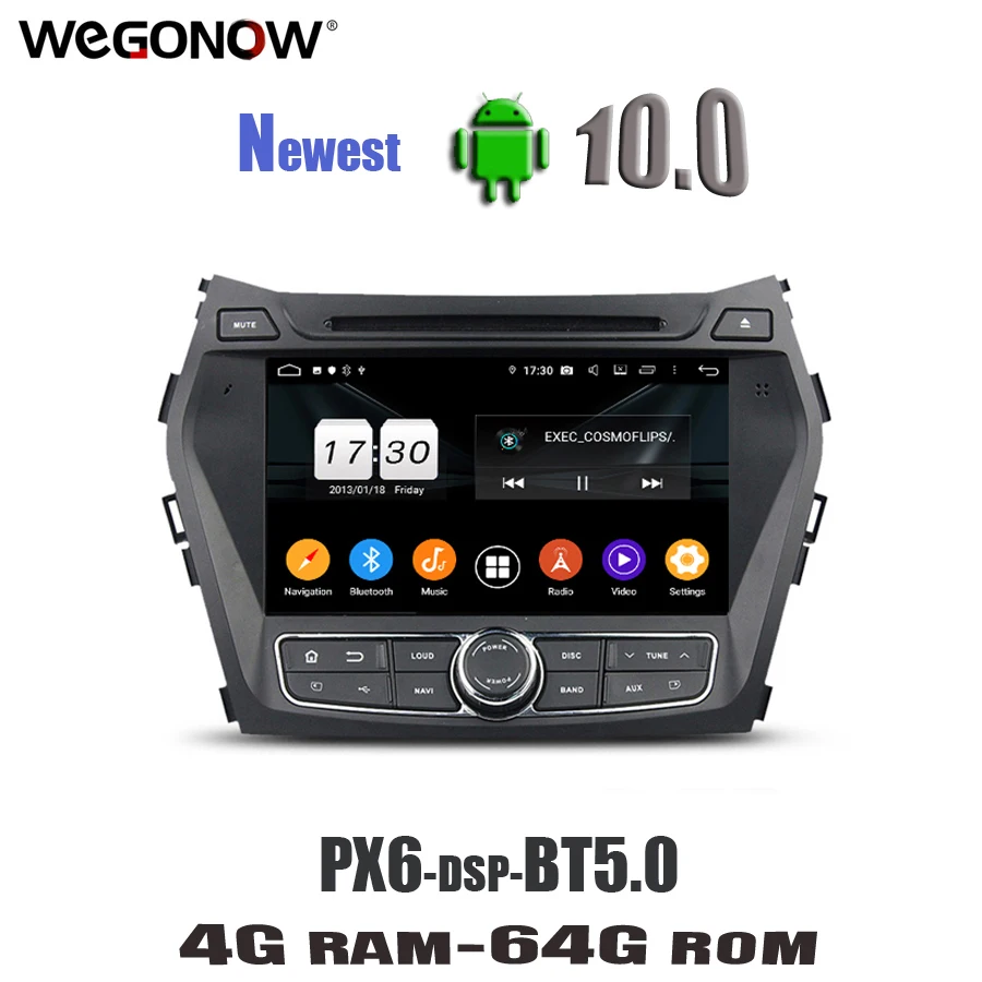 Автомобильный DVD-плеер TDA7851 Android 11 0 8 ядер 64 Гб ПЗУ GPS Glonass карта RDS радио Wi-Fi BT 5 для