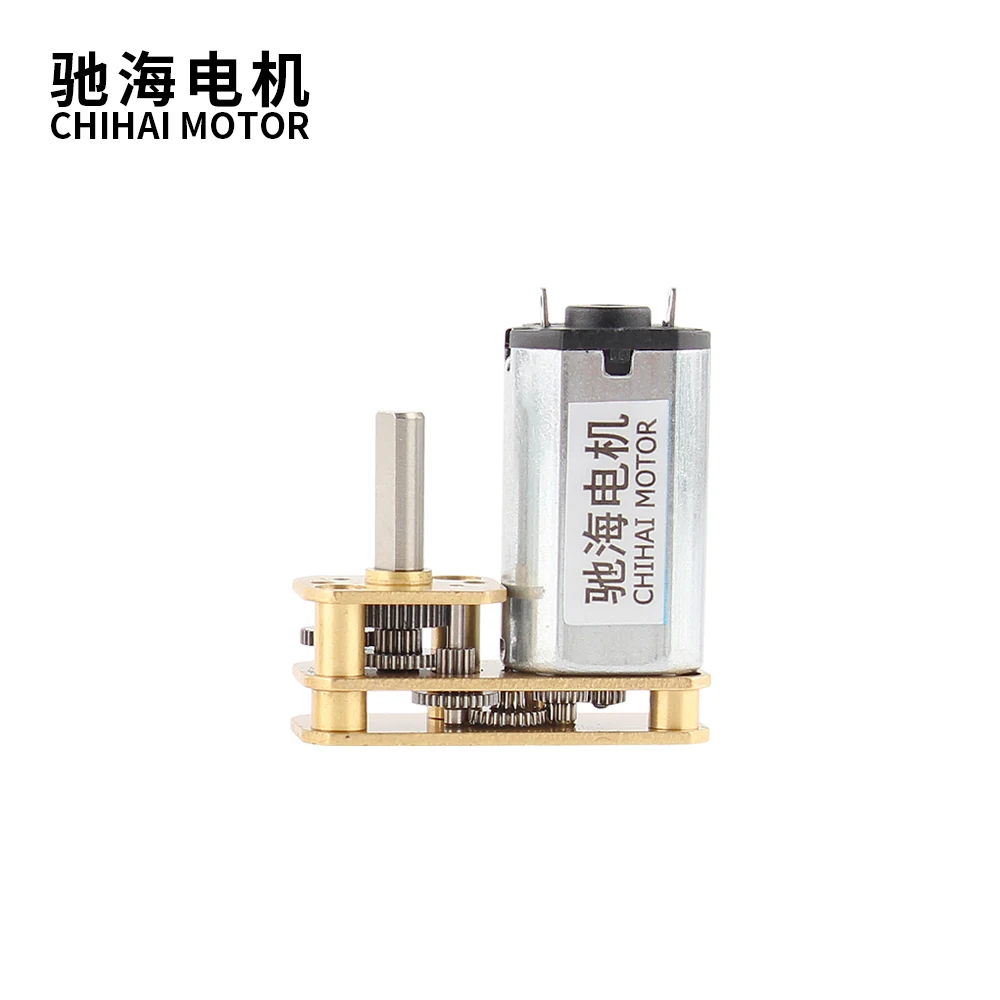 Двигатель ChiHai Φ DC 6v 12v низкая скорость N30 микро редукторный двигатель с металлической шестеренкой редукторный двигатель для умных замков и игрушек