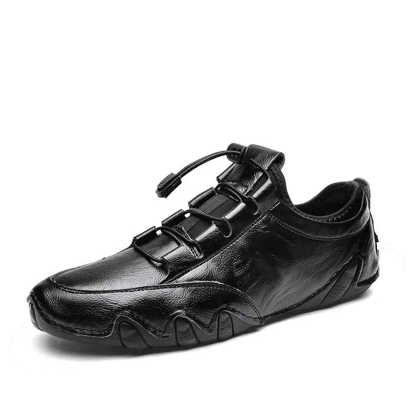 

Мужские кожаные туфли для вождения Octopus, удобные лоферы, мужская обувь на шнуровке, мужские кожаные кроссовки на плоской подошве, мужские то...