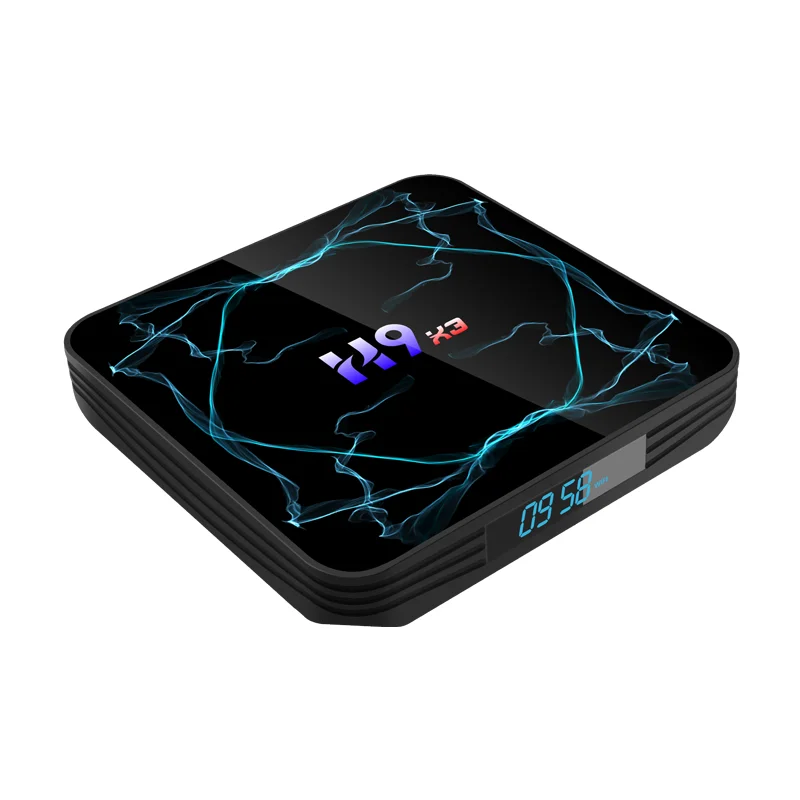 ТВ приставка Android 9,0 4 Гб 64 Гб Amlogic S905X3 приставка 8K HD 2,4/5G Wifi Netflix медиаплеер Android tv приставка