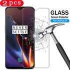 2 шт., 9D защита экрана телефона, закаленное стекло для oneplus 7 7T pro 6 6T полное покрытие 5 5T на стекло, Защитная пленка для смартфона