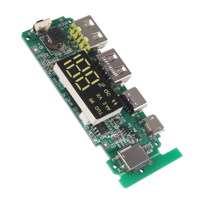 

18650 Charging Board Dual USB 5V 2.4A Mobile Power Bank Module Lithium Battery Charger Board Protection DIY USB Power Bank Board