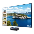 Экран для проектора ALR UST, 120 дюйма, Т-образная призма, фиксированная рамка, CLR, рассеивасветильник свет, отклоняющий для сверхкороткофокусных 4K лазерных проекторов