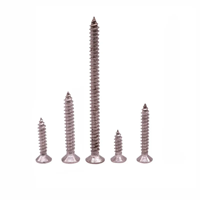 

200 шт. винты длиной 60 /32 /25/19/13 мм, деревянные винты, деревянные двери, ремонт винтов, ящиков для инструментов, гвозди, шнек для столярных винтов