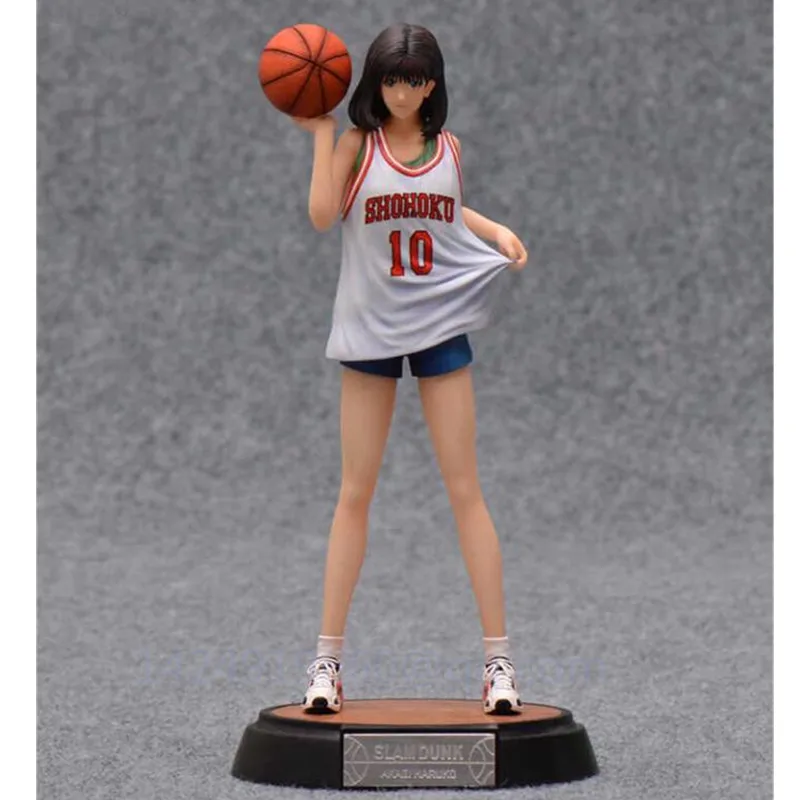 

Статуя аниме GK SLAM DUNK Haruko Akagi, баскетбольная модель, модель Sakuragi Hanamichi из смолы, коллекционная игрушка 23 см R537