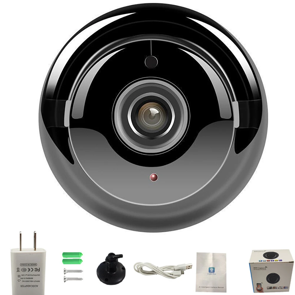 Мини Wifi камера 1080p HD IP Умный дом ИК Ночное Видение 2 полосный аудио Крытый