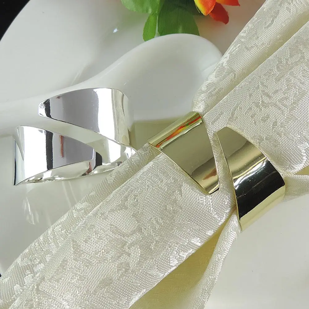 Многофункциональное кольцо для салфеток с пряжкой свадебных торжеств и