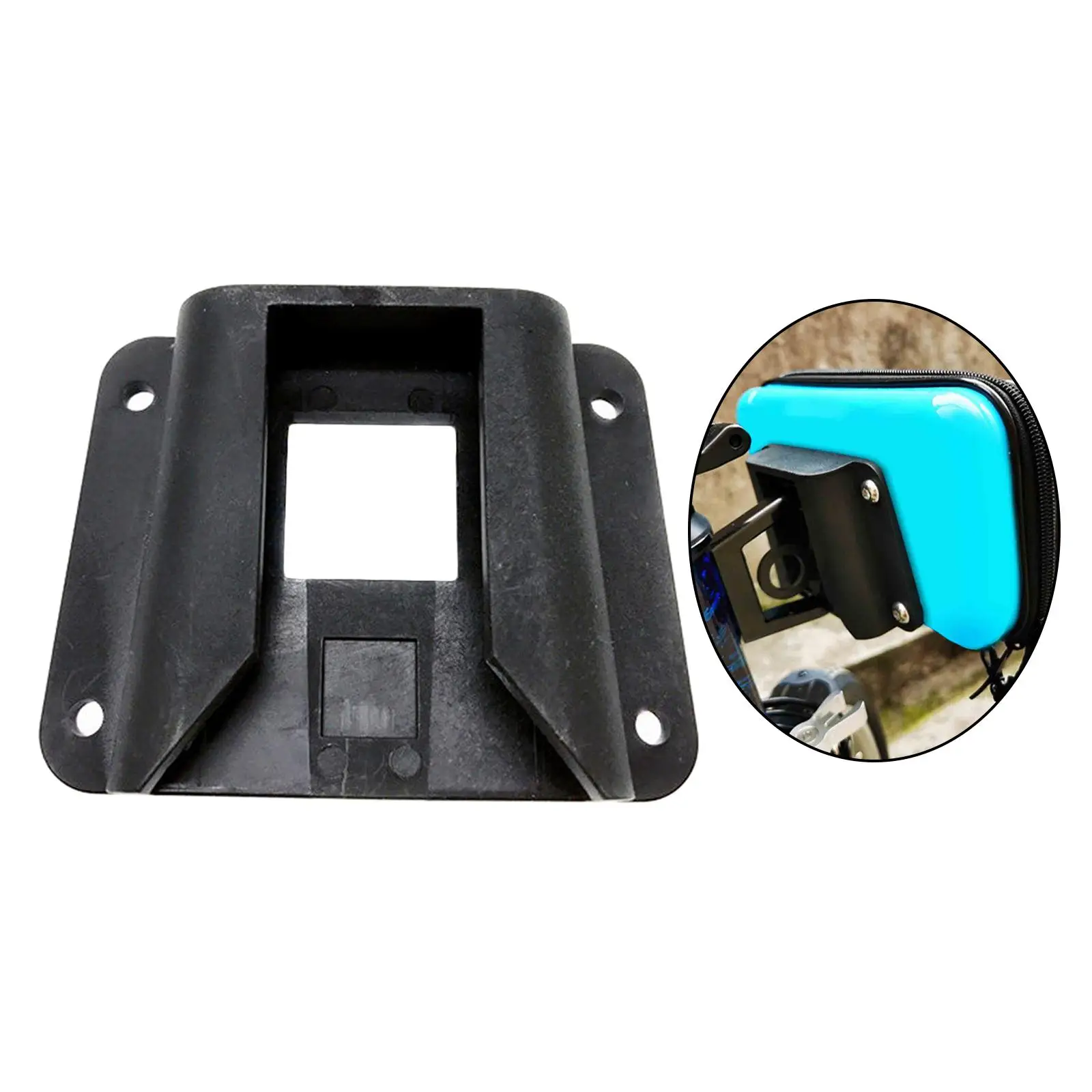 

Bicycle pannier adapter holder for folding bicycle holder accessory