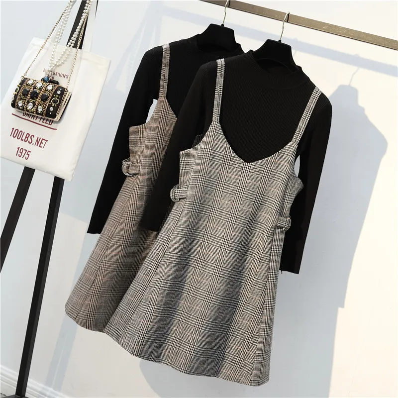 

Big size women's dress fat mm cover belly to reduce age