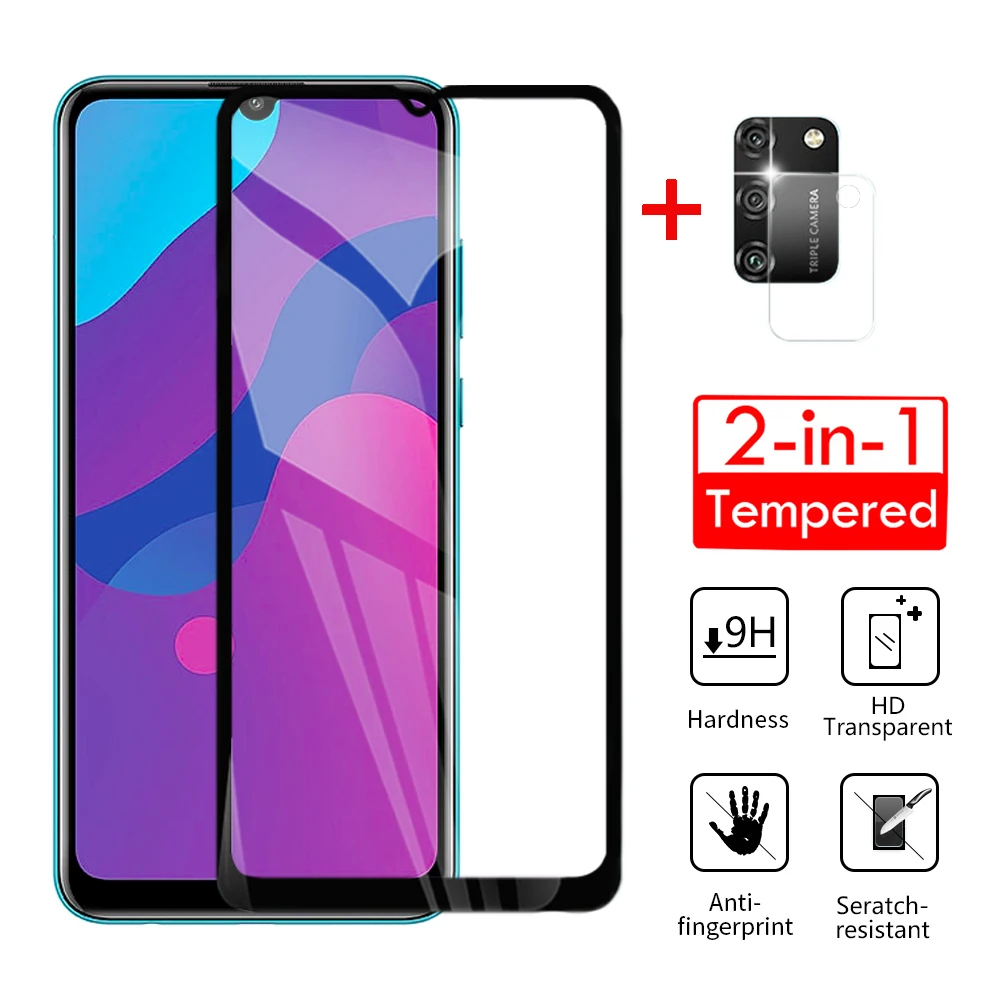 2 в 1 Защитная пленка для объектива камеры Huawei Honor 9A 9C 9S 9X pro Prime 8A 8C 8S 8X закаленное