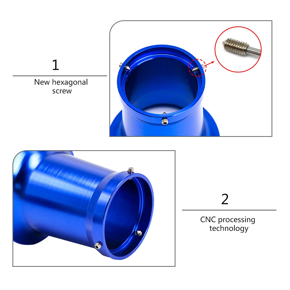 

SCL MOTOS 55mm Universal Motorcycle Carburetor Air Filter Cup Wind Cup Horn Cup For KOSO KEIHIN PWK 32mm 34mm Carb Moto Modified