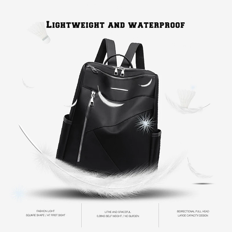 Женский Рюкзак LIKETHIS многофункциональный черный высокого качества для девушек