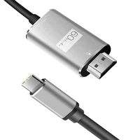 zeuslap usb c hdmi cable 4k 60hz type c to hdmi extension adapter cable for huawei p30 pro xiaomi mi 9 samsung s10 s9 oneplus 7