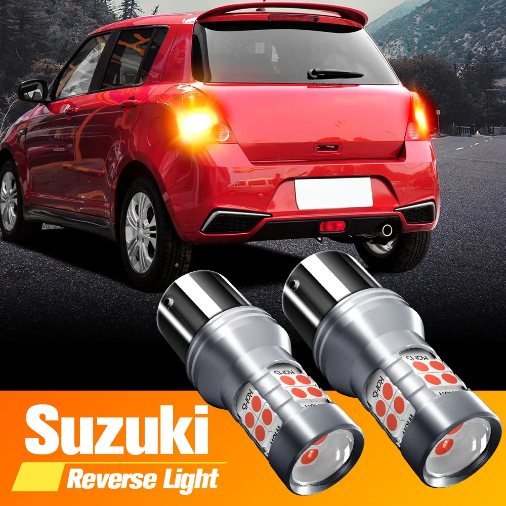 2 светодиодный т. светодиодные лампы стоп-сигнала P21/5W BAY15D Canbus для Suzuki Celerio Grand Vitara
