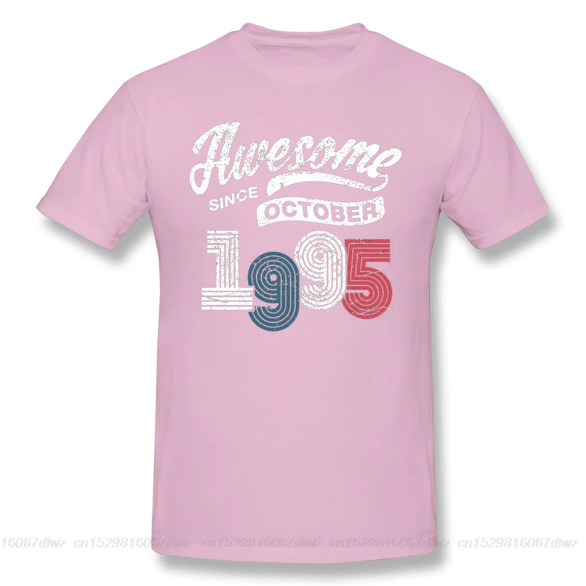 Ретро подарок на день рождения футболки для мужчин Потрясающие с октября 1995