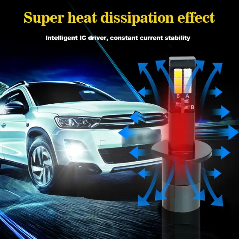 Universal EV14 H1 H3 Led H7 LED Car Light Auto Headlight Bulbsled Fog Truck Headlights Accessories | Автомобили и мотоциклы