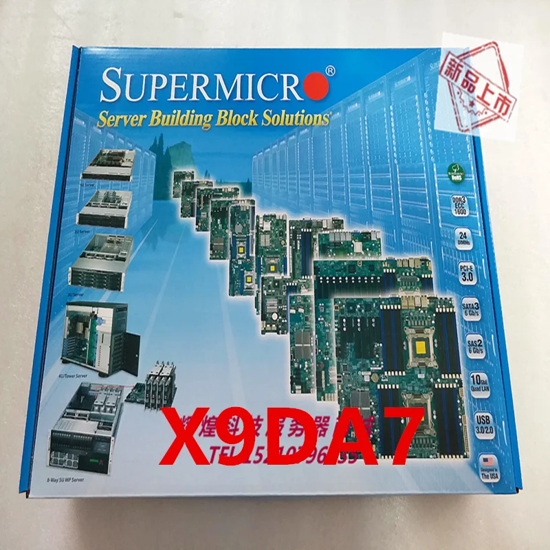 Совершенно новая Оригинальная материнская плата для Supermicro 2011Pin серверной