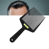 barber flat top comb liquid oil hair comb angle adjustment large teeth comb barber hair cutting tools comb black for salon tools