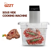 gzzt sous vide cooker machine cooking machine commercial immersion circulator slow cooker lcd display stainless steel hot sales