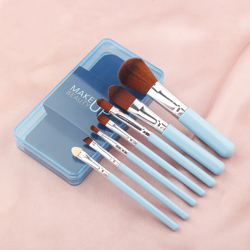2020 Горячая 7 шт. кисти для макияжа Набор теней век Пудра карандаш глаз с ресницами