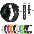 Спортивный силиконовый ремешок для Garmin Forerunner 158, ремешок 245, 245 м, 645, Vivoactive 3, ремешок для часов, браслет для Polar Unite