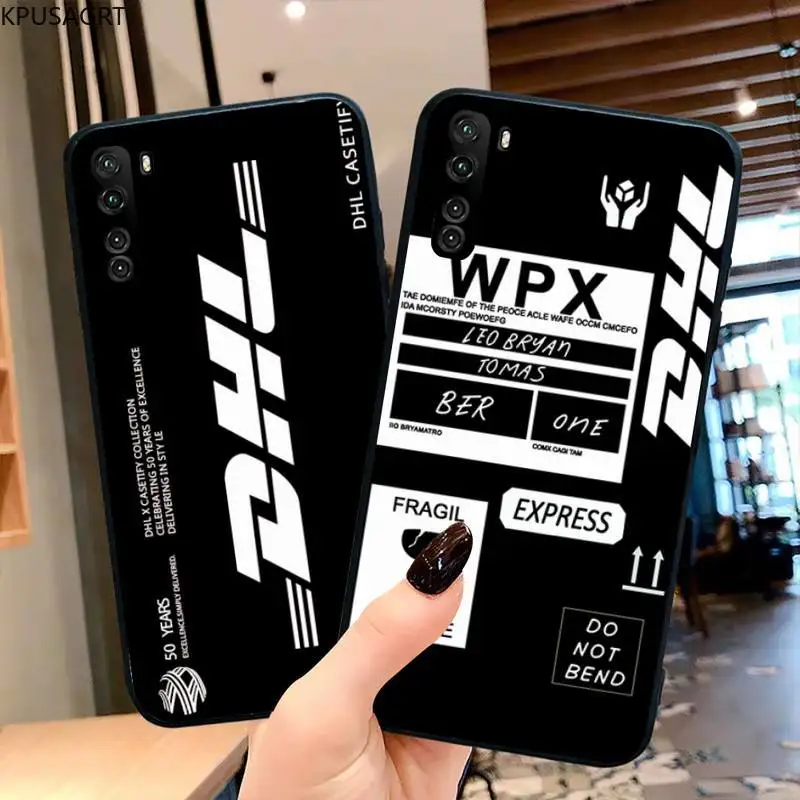 Горячая экспресс DHL логотип Чехол для телефона Huawei P20 P30 P40 lite E Pro Mate 30 20 P Smart 2020
