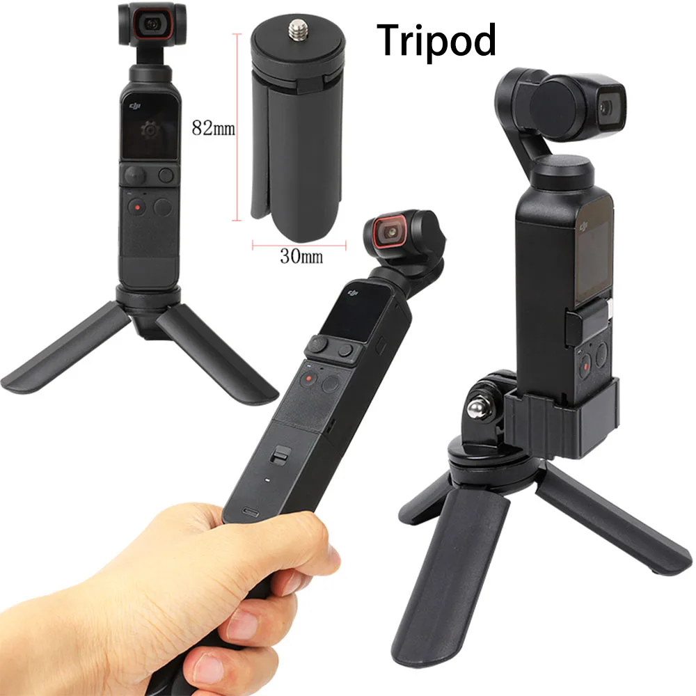accessories kit for dji pocket 2 osmo pocket camera case selfie stick tripod phone holder chest strap mount backpack clip frame free global shipping