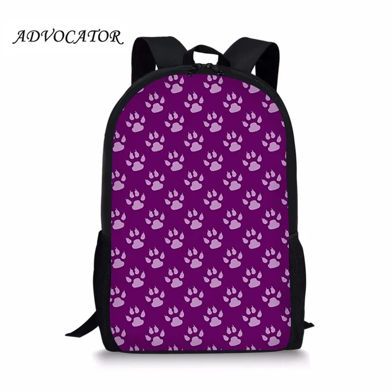 Children School Bags for Kids Bagpack Teenager Cartoon Paw Design Girls Book Bags Primary School Bag for Customied Cartable