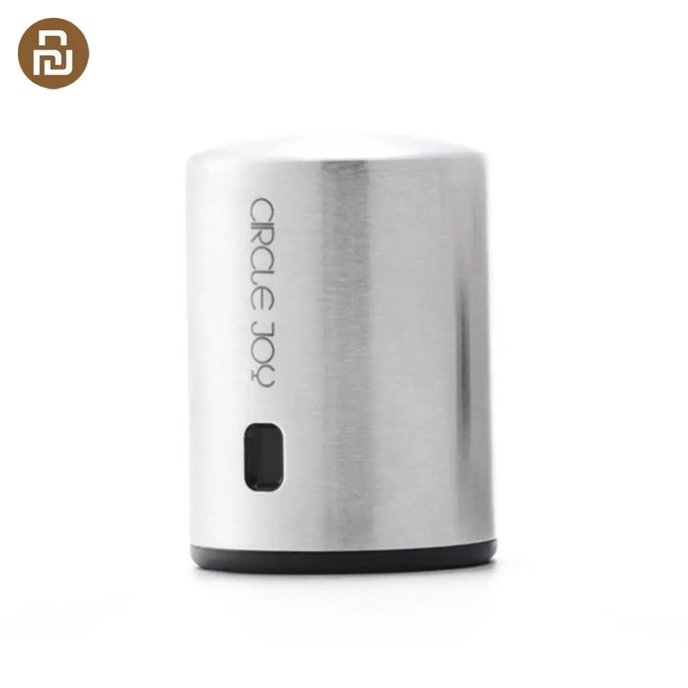 Круглая винная пробка Youpin Circle Joy из нержавеющей стали мини для вина вакуумная