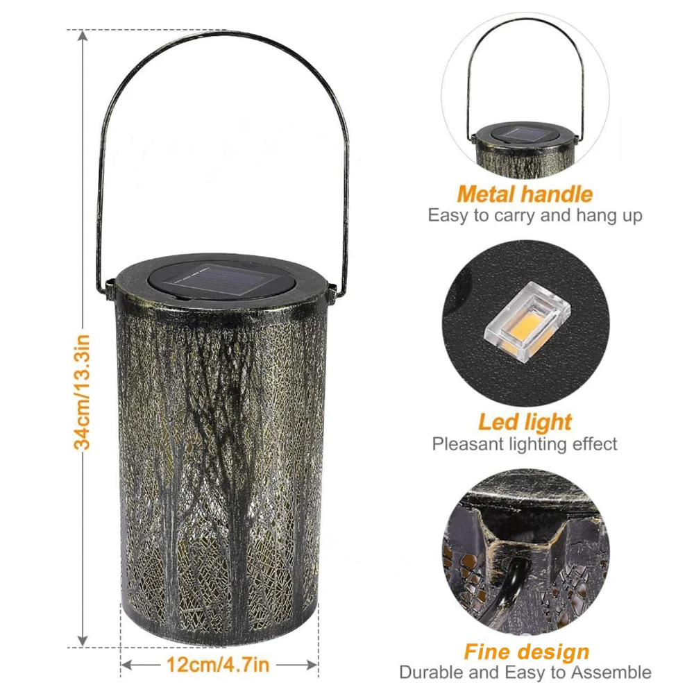 Солнечный садовый светильник наружный водонепроницаемый декоративный