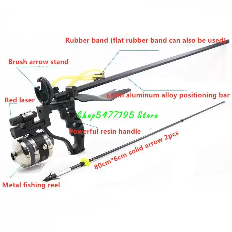 Профессиональная охотничья Рогатка арбалет для стрельбы мощный рыболовный