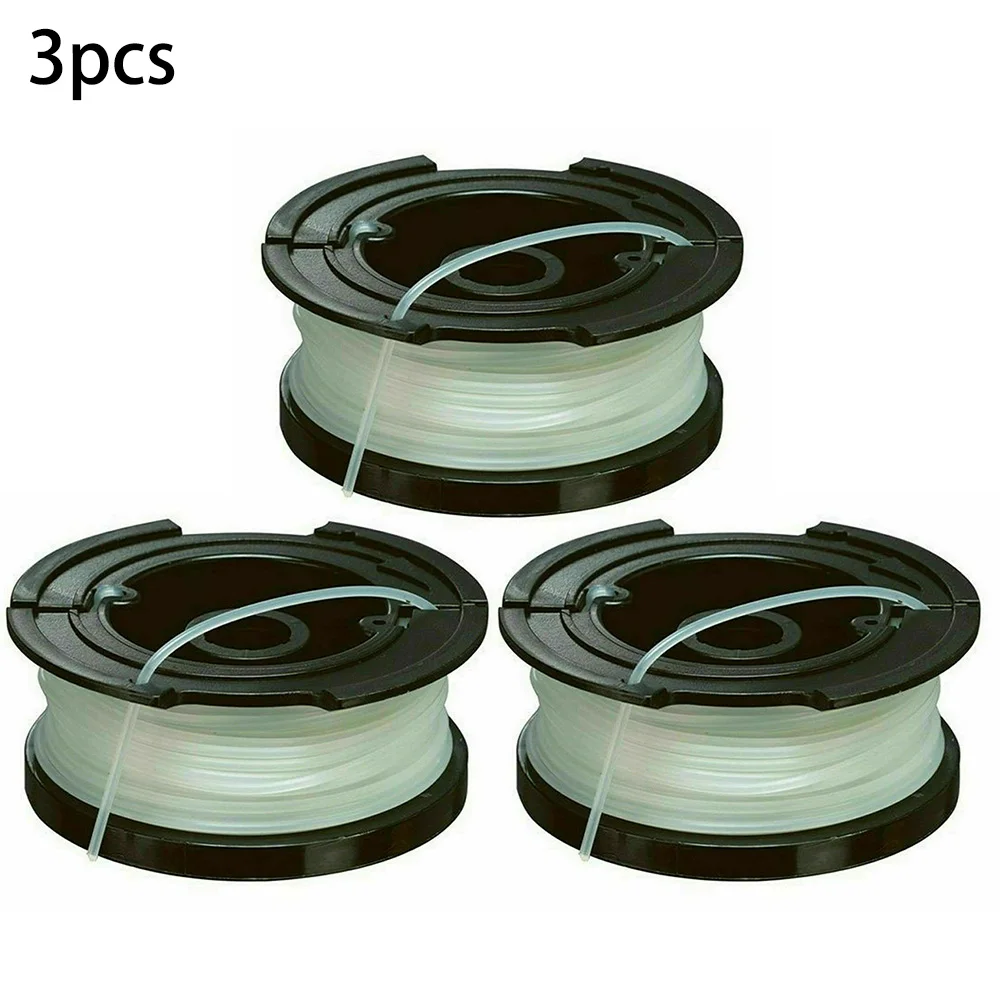 

3PCS Replacement Spool & Nylon Line For Black And Decker A6481 Reflex Line String Strimme Trimmer