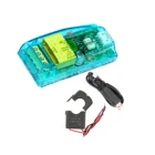 PZEM-004T модуль амперметра связи TTL Modbus-RTU AC однофазный 100A многофункциональный сигнал превышения мощности