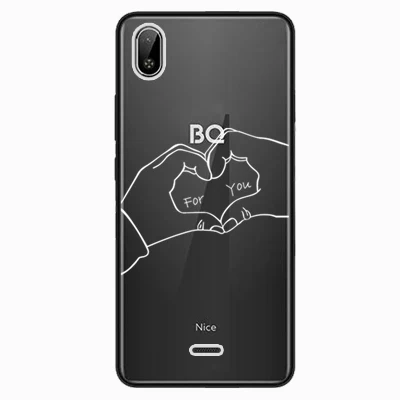 Для BQ 6045L милый чехол волк Силиконовые ТПУ чехлы для 6045 l кот животное оболочка