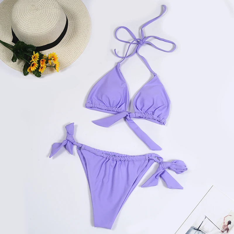 

Sexy Micro Bikini 2021 Woman Swimsuit Mini Thong Bikinis Set Brazilian Beachwear Swimwear Women Swimming Wear for Bathing Suit
