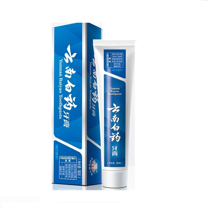 Зубная паста Yunnan Baiyao для кровотечения десен/болеутоляющая зубная мята