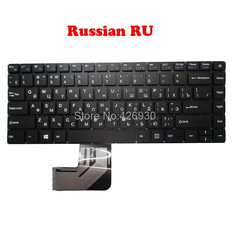 Клавиатура для ноутбука Teclast F6 13 3 'Русский RU английский Американский