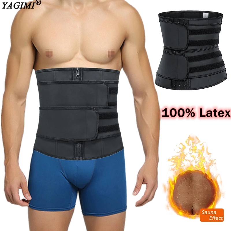YAGIMI 100% латексный утягивающий корсет для талии колумбийский всего тела